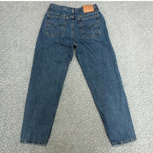 Levis 512 Jeans Womens 14S Blue Slim Fit Tapered Leg High Rise Denim Waist 31 - Picture 5 of 9